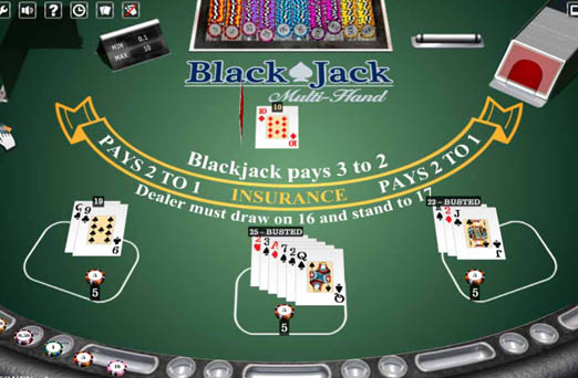 Comment jouer au blackjack en direct sur Winoui casino en ligne?